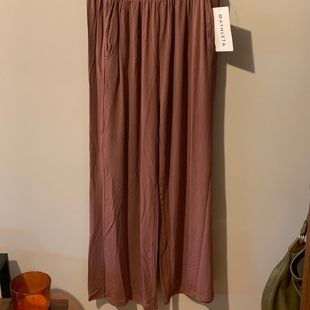 Athleta Wide Leg Studio Pants